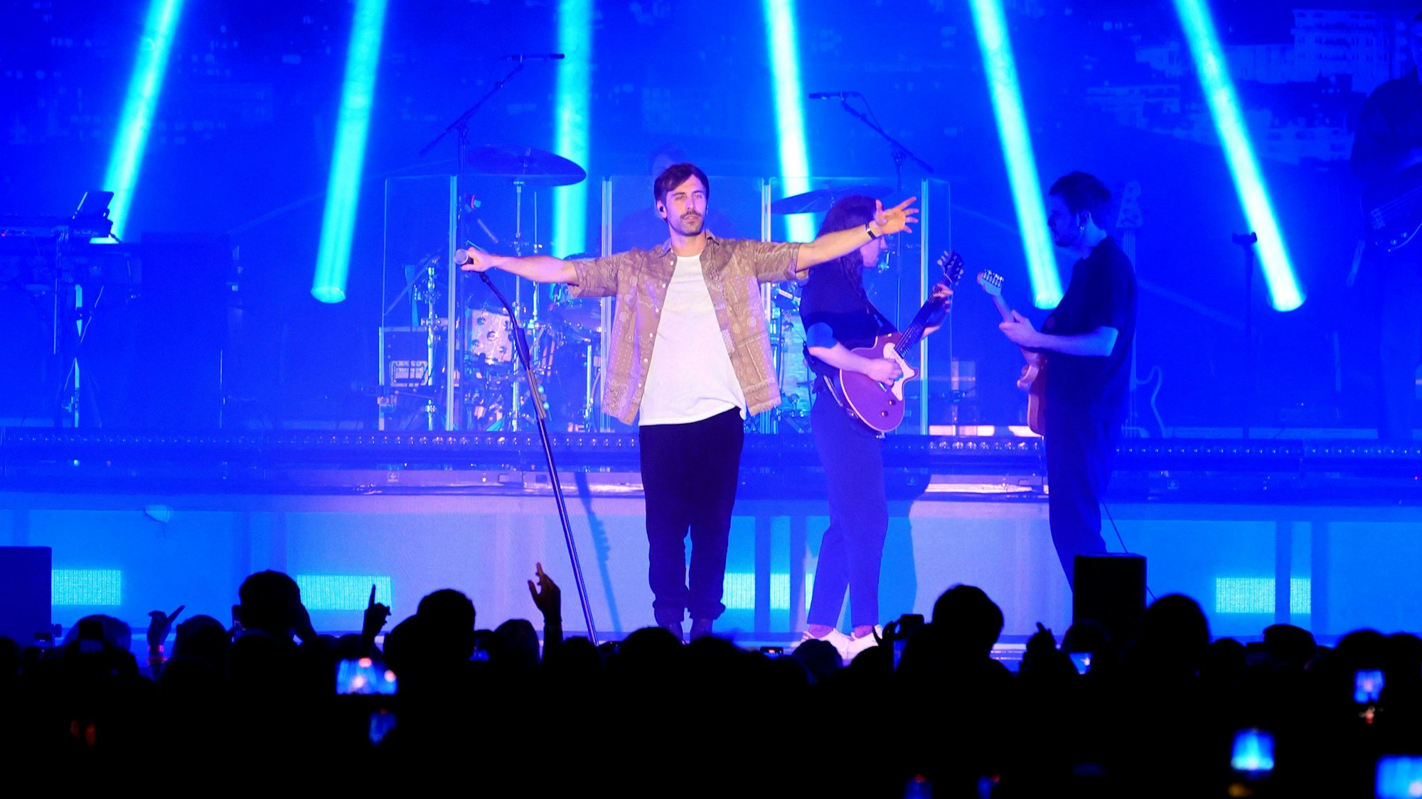 Max Giesinger spielte am Samstagabend im Kölner Palladium.