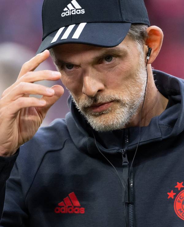 Thomas Tuchel beim Spiel des FC Bayern gegen Borussia Dortmund.