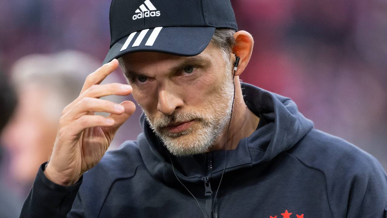 Thomas Tuchel beim Spiel des FC Bayern gegen Borussia Dortmund.