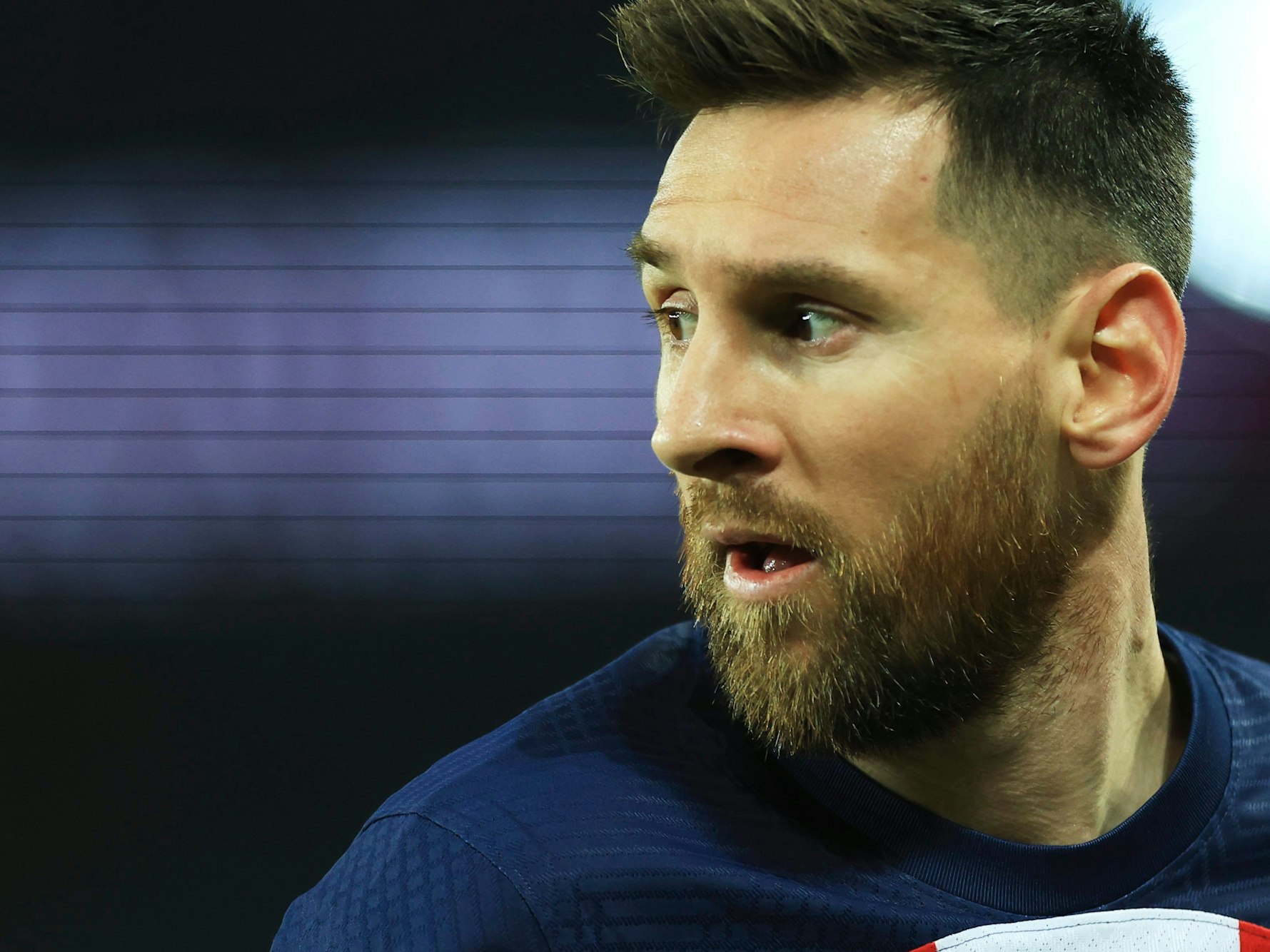 Lionel Messi während eines Spiels.