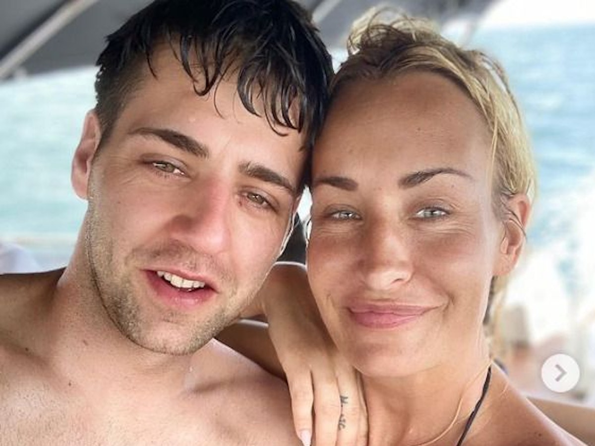 Sarah Connor und ihr kleiner Bruder Robin Lewe auf einem Instagram-Selfie von Dezember 2019.