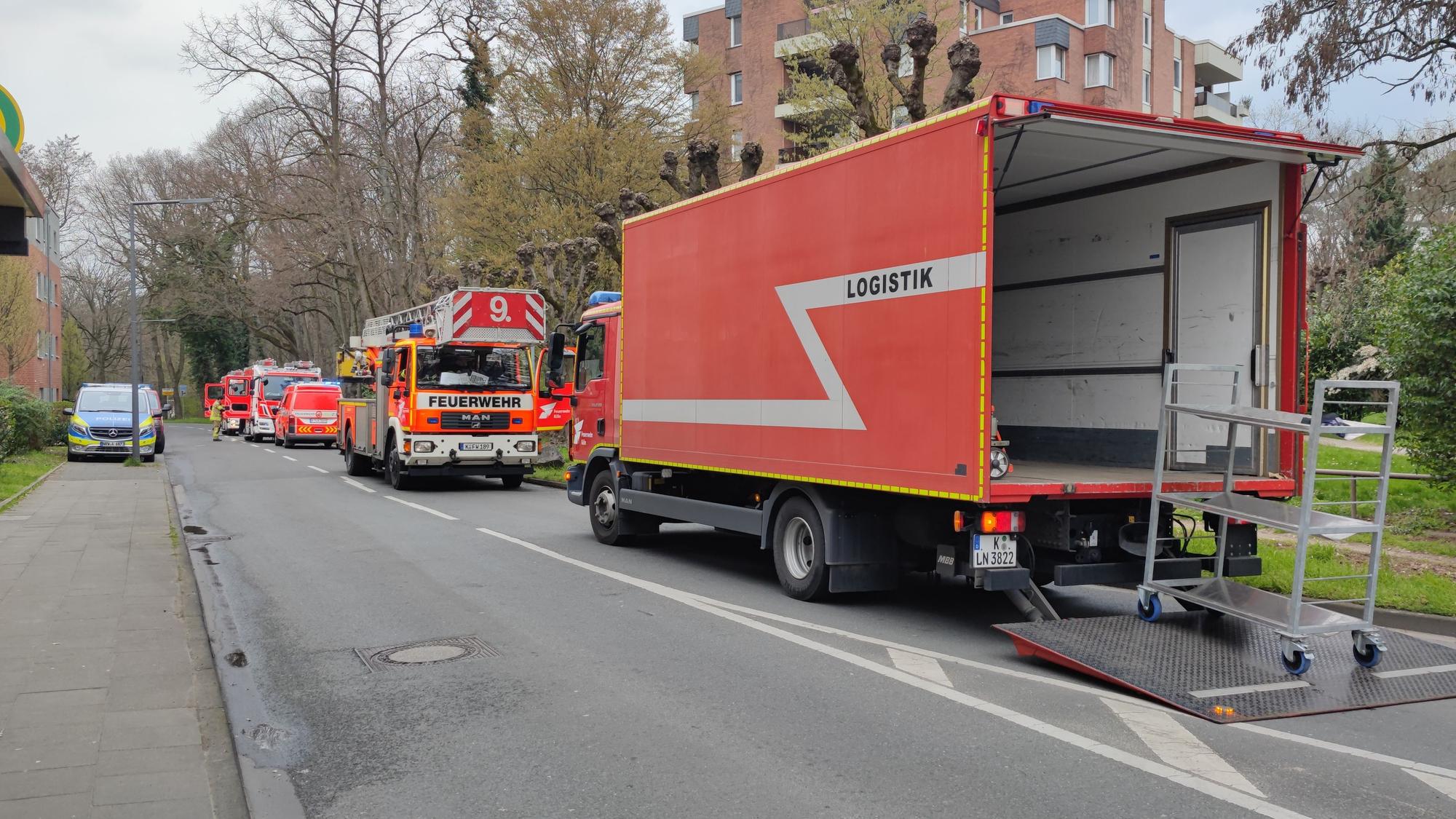 In Gremberghoven kam es zu einem ausgedehnten Vegetationsbrand (Symbolbild).