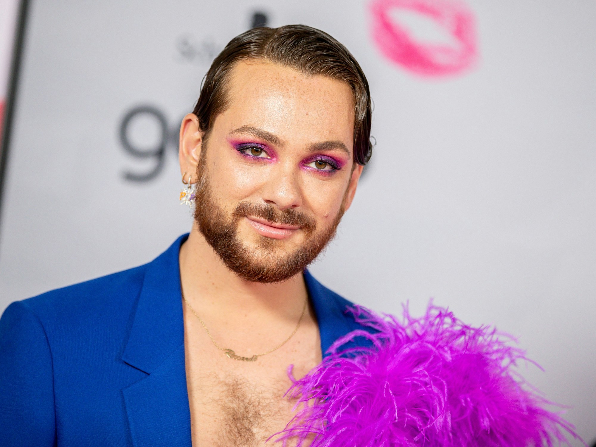 Riccardo Simonetti kommt im Juli 2021 zum Fotocall von got2b Make-up Launch Event im Michelberger Hotel.