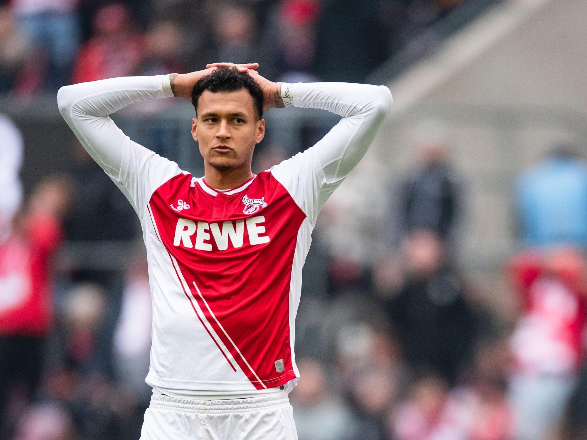 Kölns Davie Selke wurde für sein Zweikampfverhalten kritisiert.