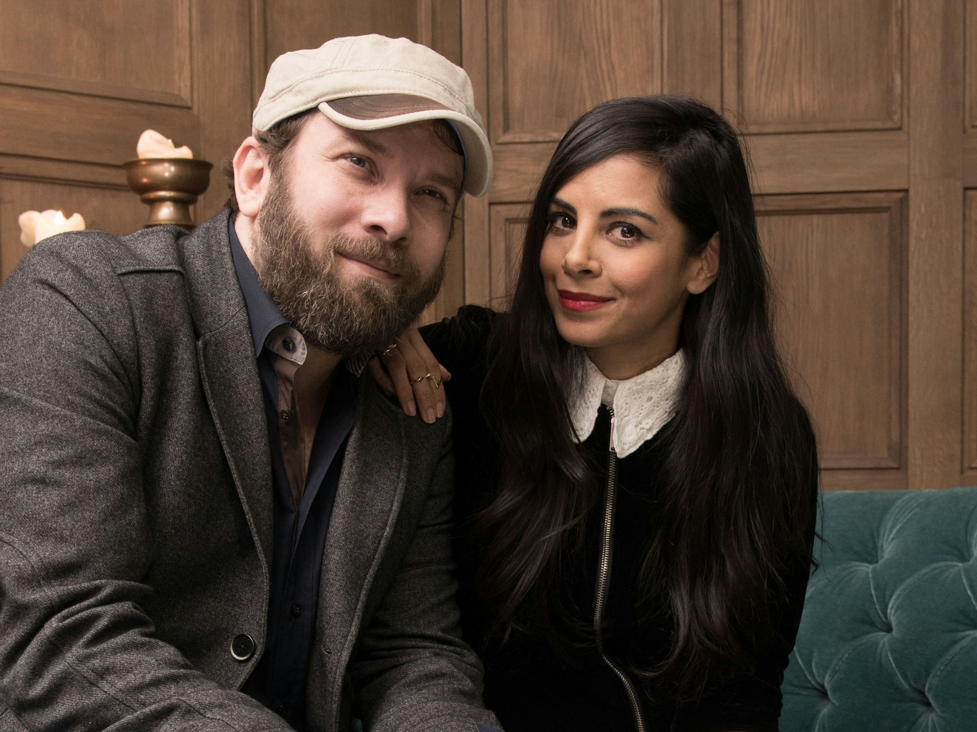 Das Schauspielerpaar Christian Ulmen und Collien Ulmen-Fernandes bei der Premiere der ersten deutschen Video-on-Demand-Serie "Jerks" 2017.