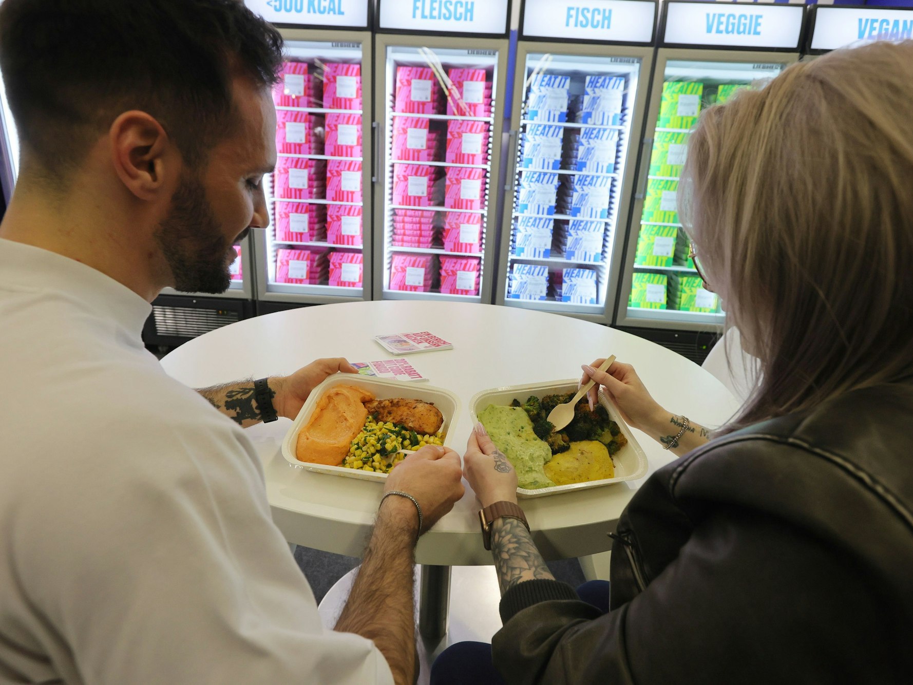 Tiefkühlkost auf der Fibo.