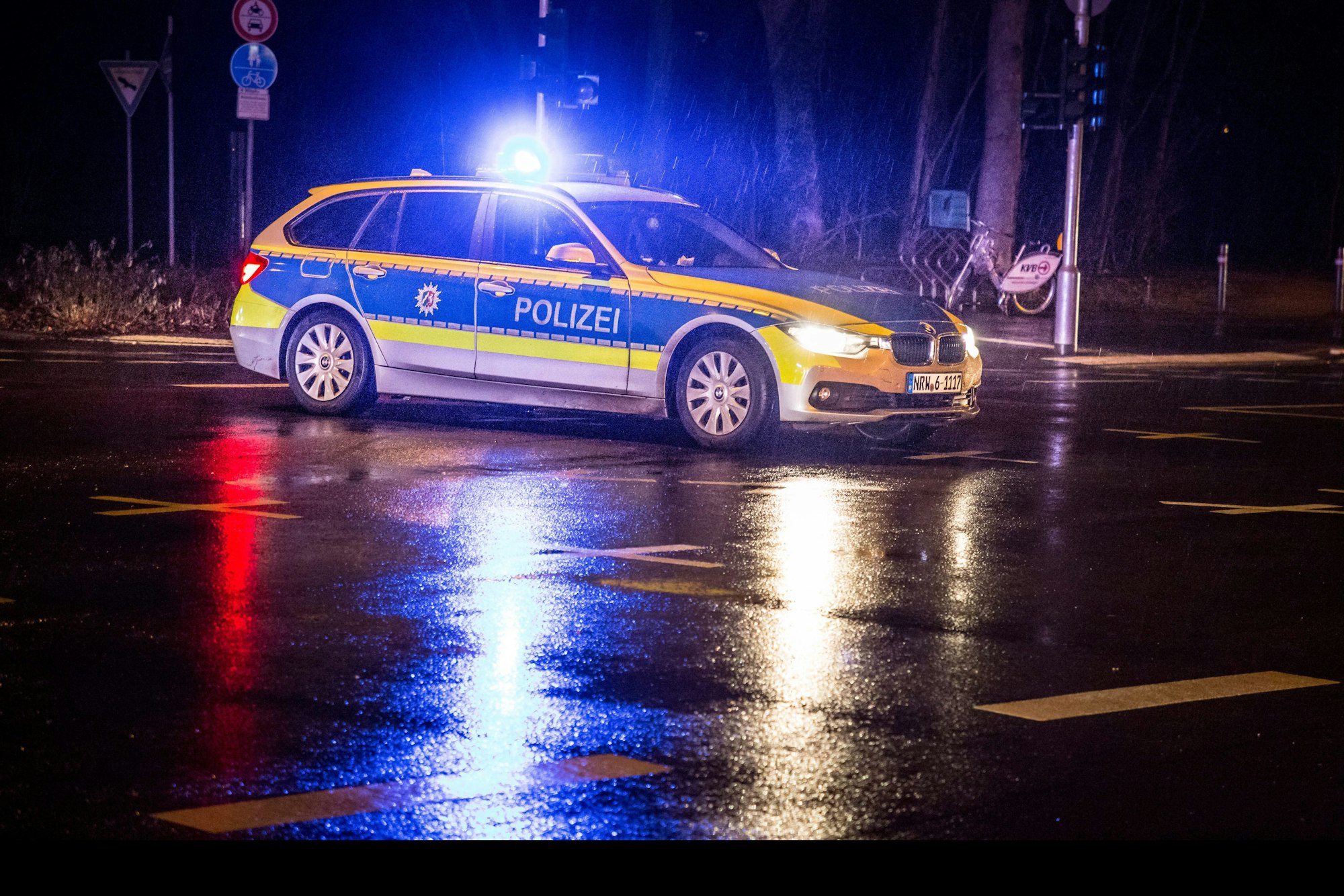 Polizeieinsatz an Halloween in Duisburg (Symbolfoto)