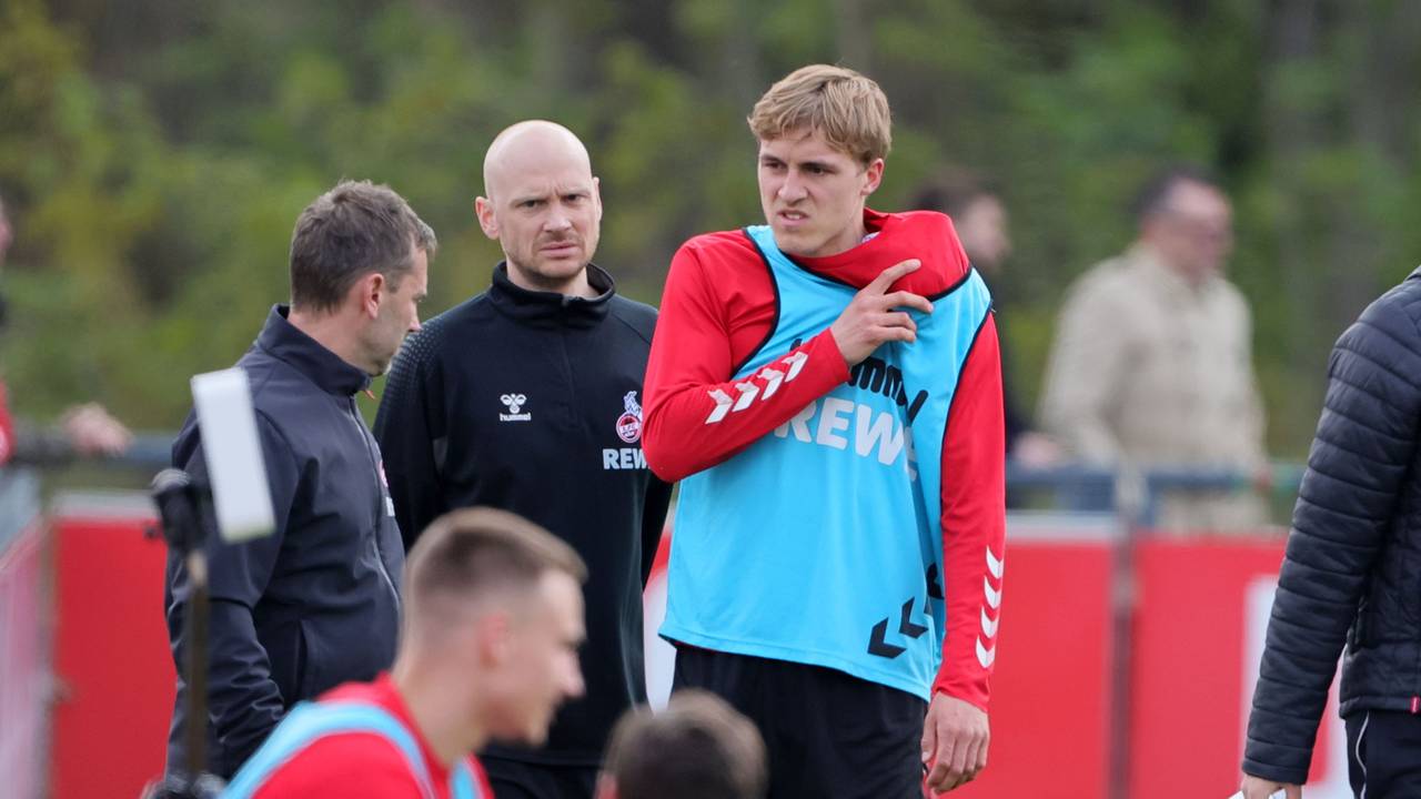 Timo Hübers verletzte sich Dienstag im FC-Training an der Schulter.