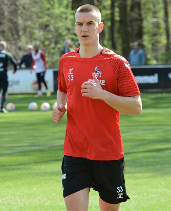 Florian Dietz im Training des 1. FC Köln