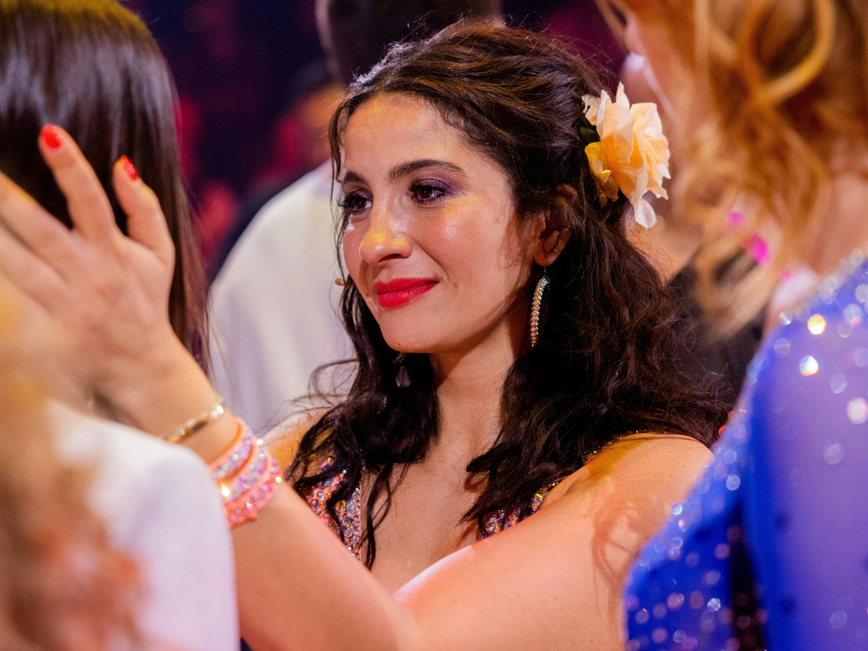 Chryssanthi Kavazi, Schauspielerin, steht in der RTL-Tanzshow "Let's Dance" im Coloneum. Sie scheidet aus.