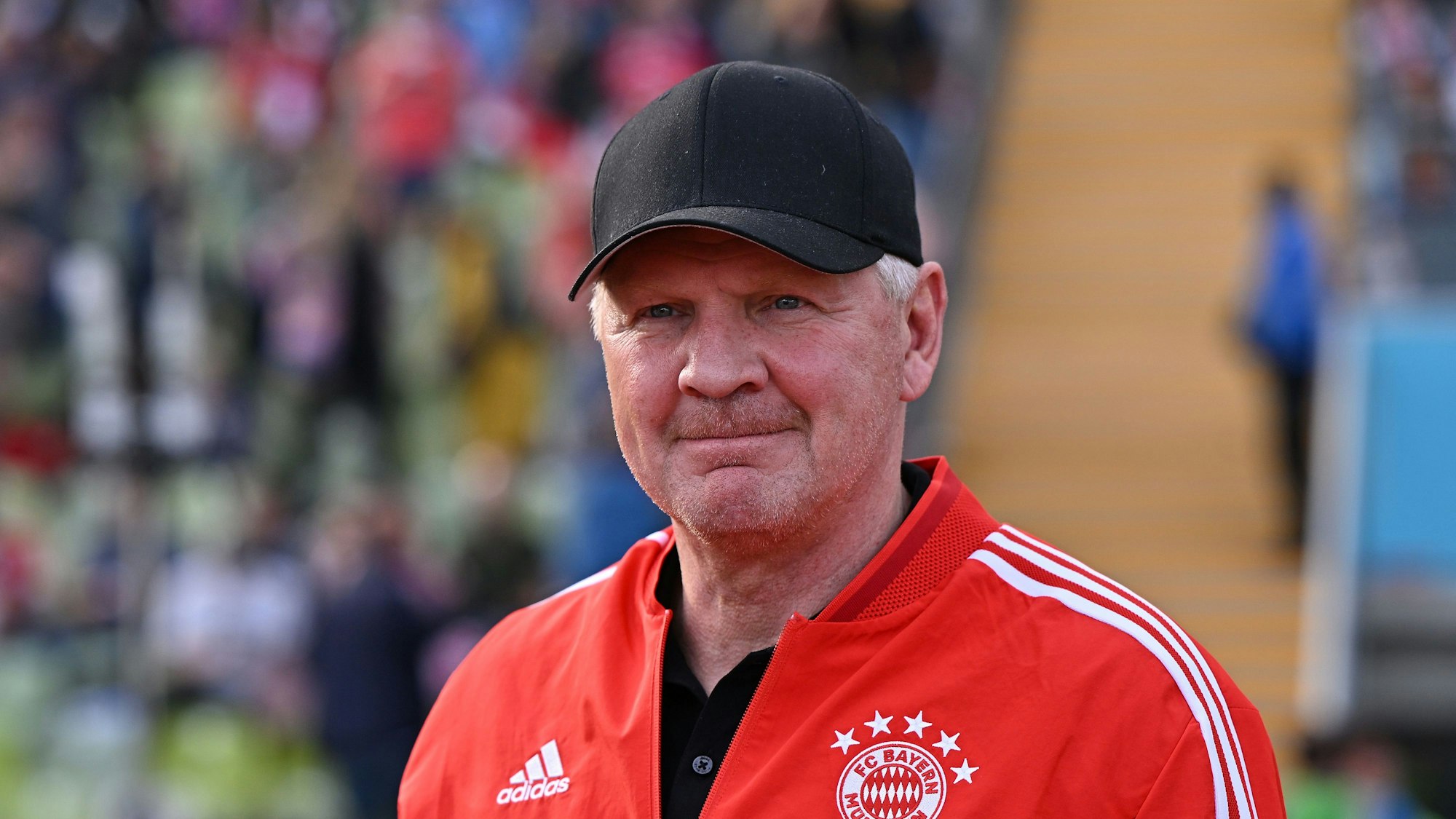 Stefan Effenberg beim 50-jährigen Jubiläum des Münchner Olympiaparks.