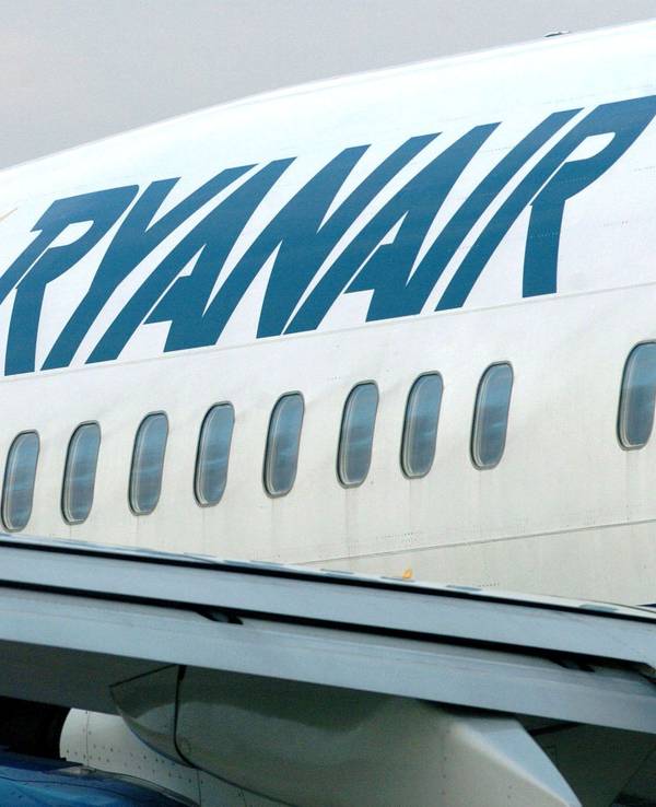 Ein Flugzeug von Ryanair.