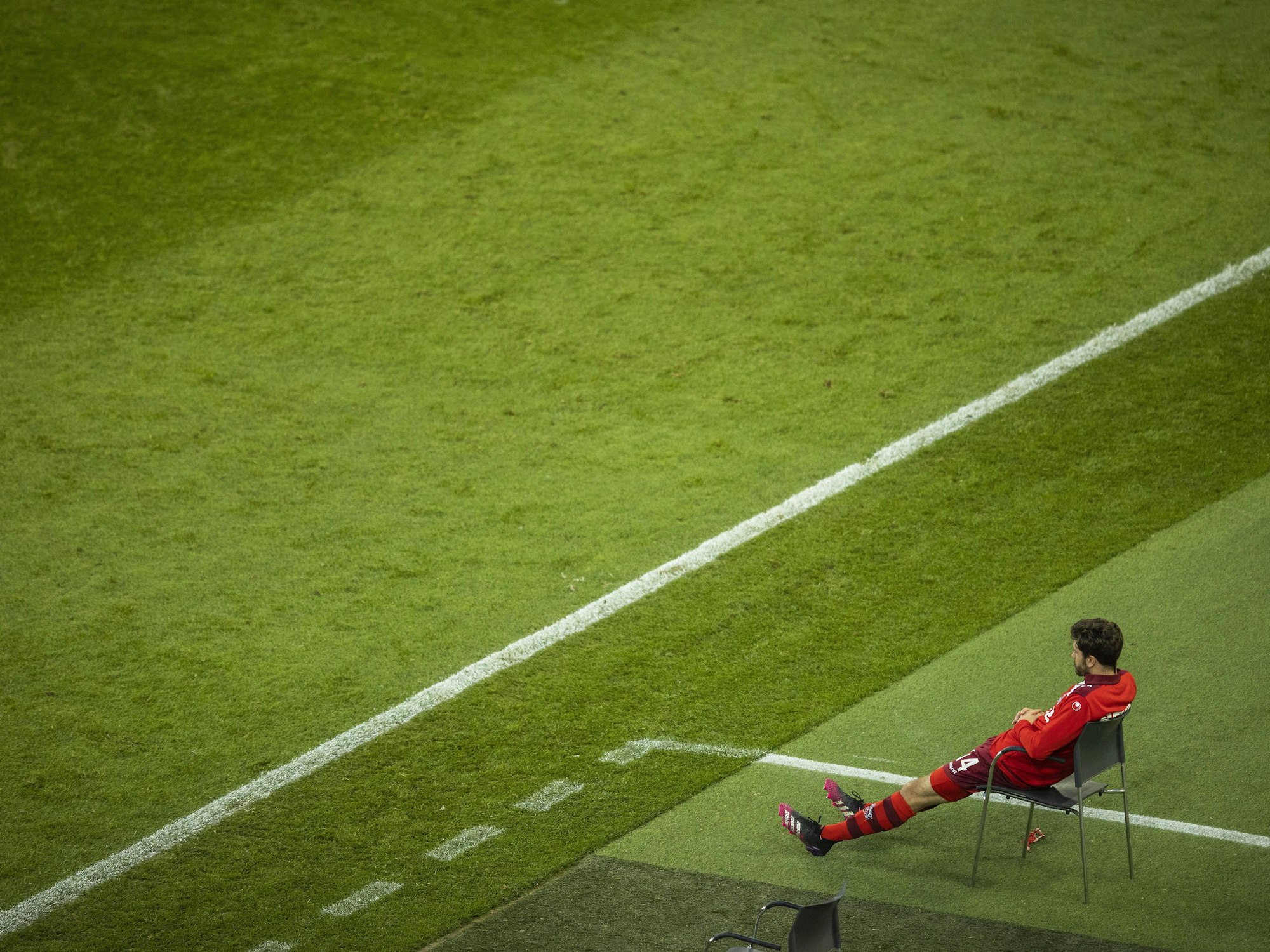 Jonas Hector nach dem Sieg gegen RB Leipzig.