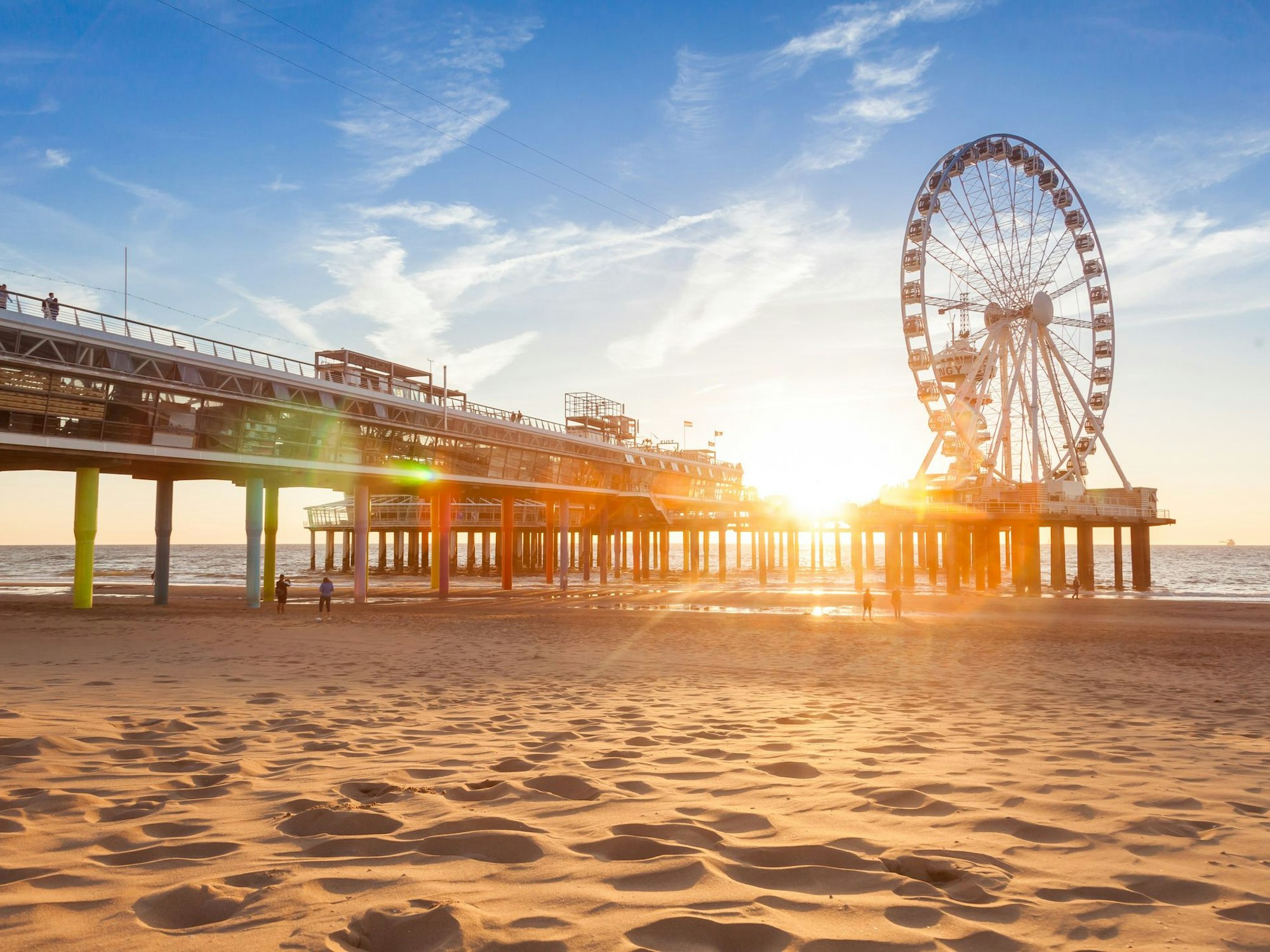 Scheveningen Strand in Holland.