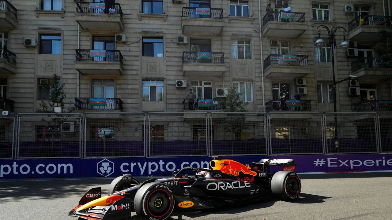 Max Verstappen aus den Niederlanden vom Team Red Bull Racing in Aktion.
