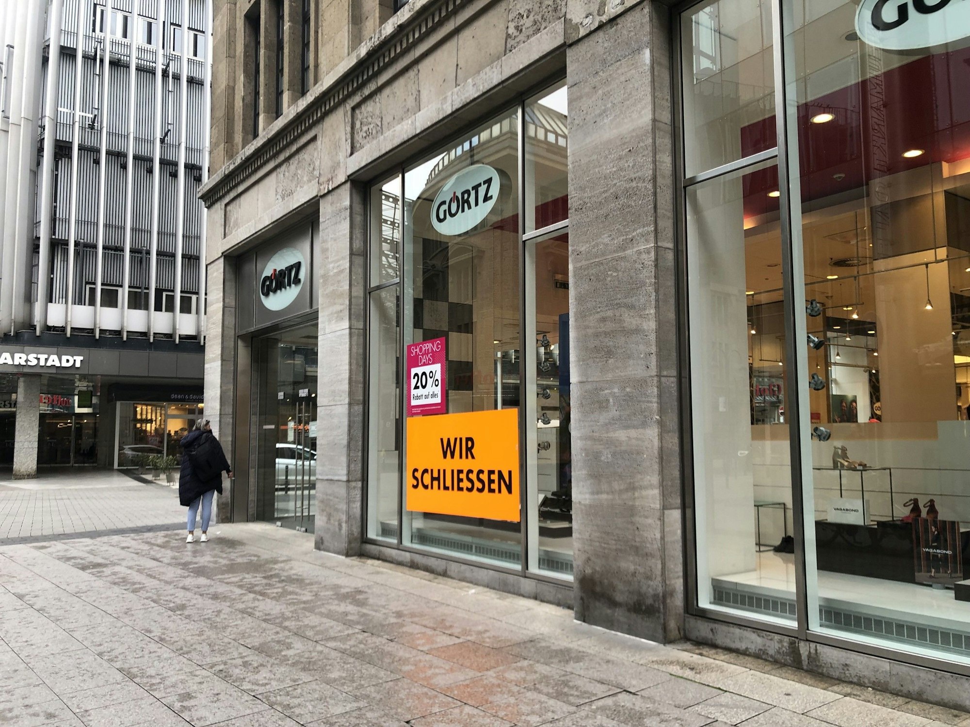 Die ehemalige Görtz-Filiale in der Zeppelinstraße in der Kölner City (Archivfoto)