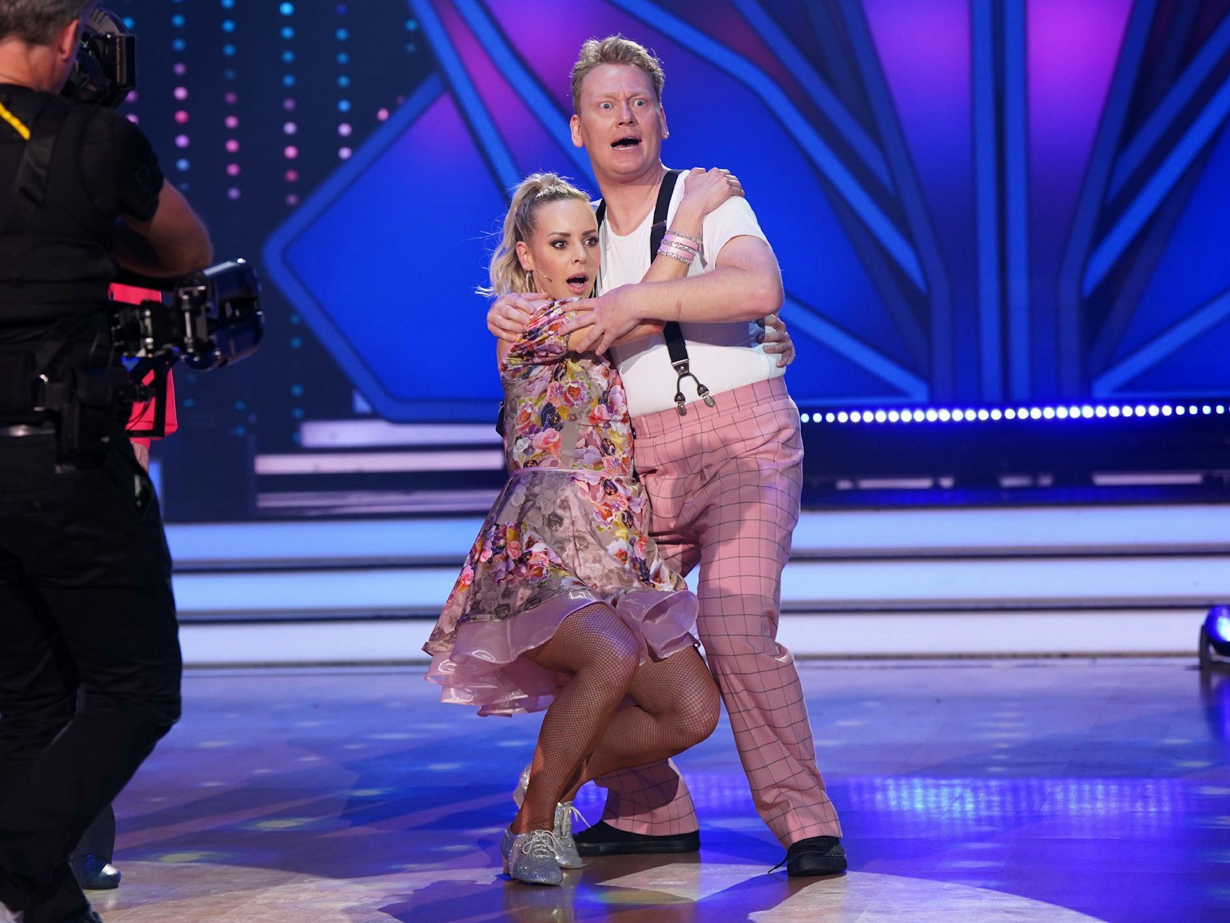 Jens „Knossi“ Knossalla und Isabel Edvardsson bei „Let's Dance“.