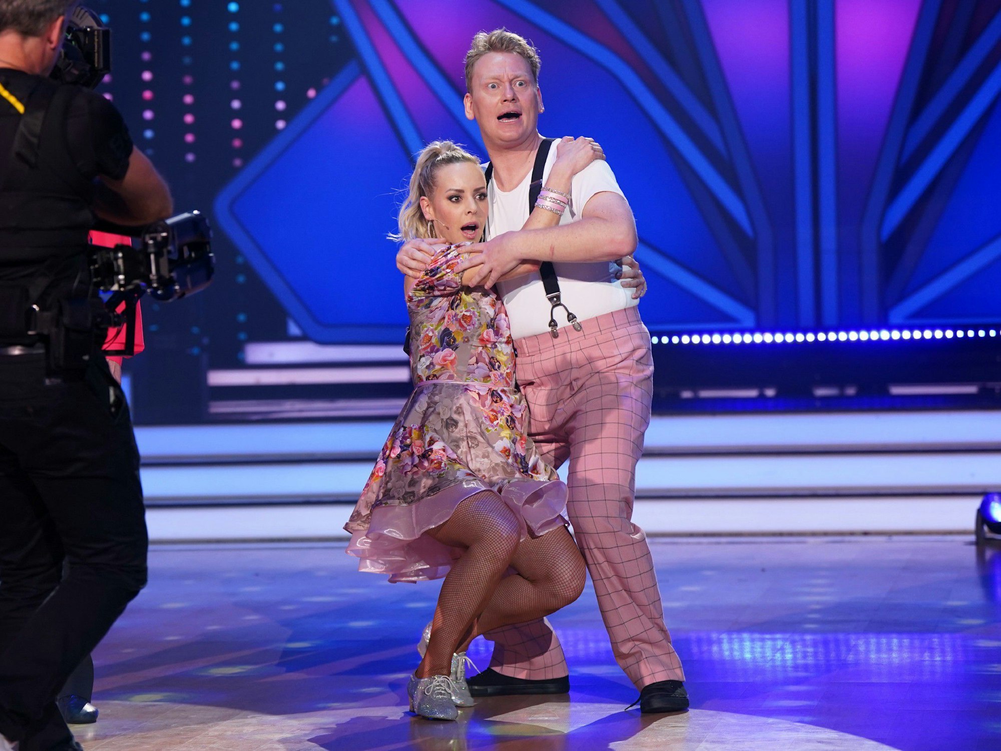Jens „Knossi“ Knossalla und Isabel Edvardsson bei „Let's Dance“.