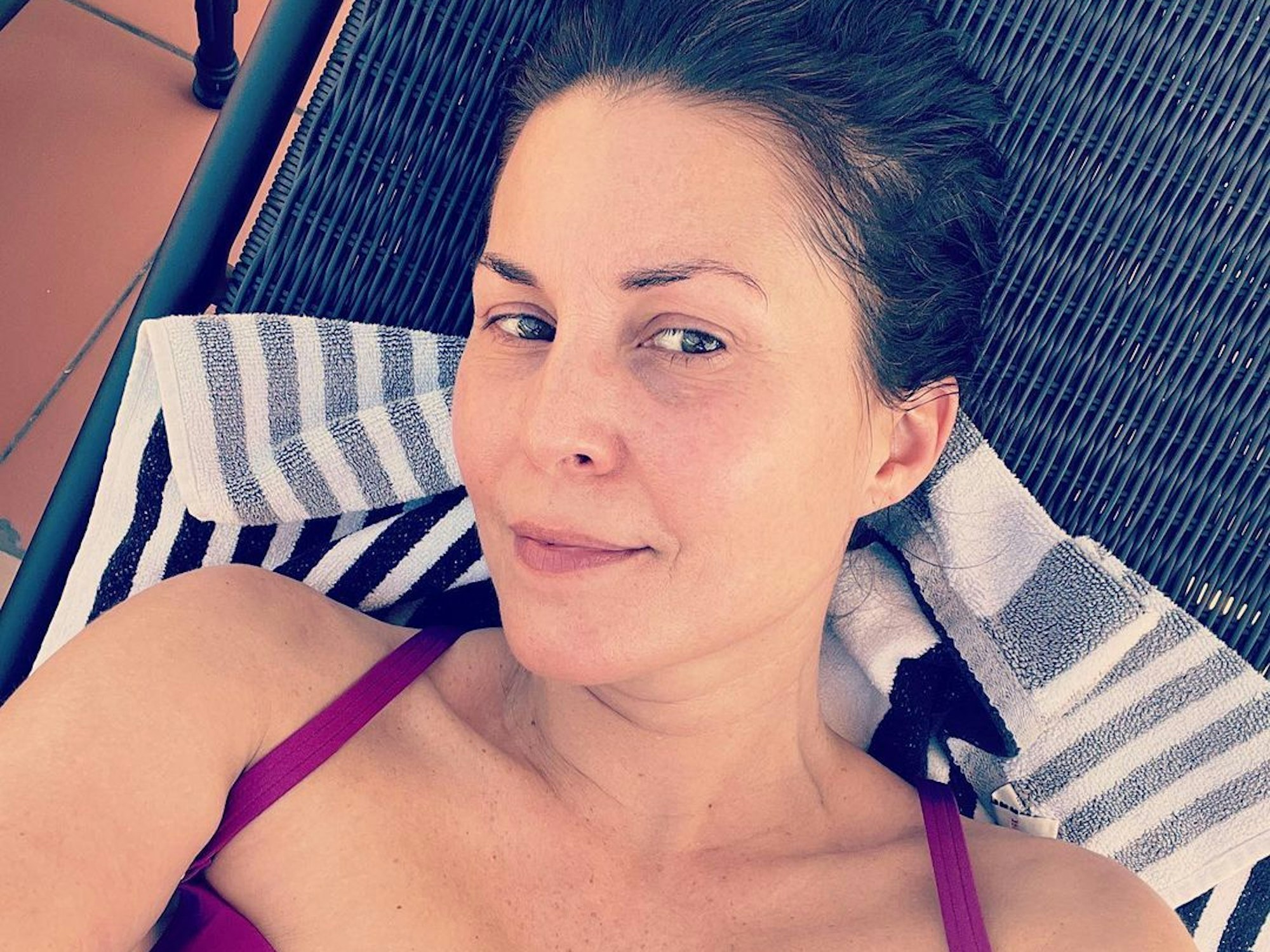 Vanessa Blumhagen im Bikini