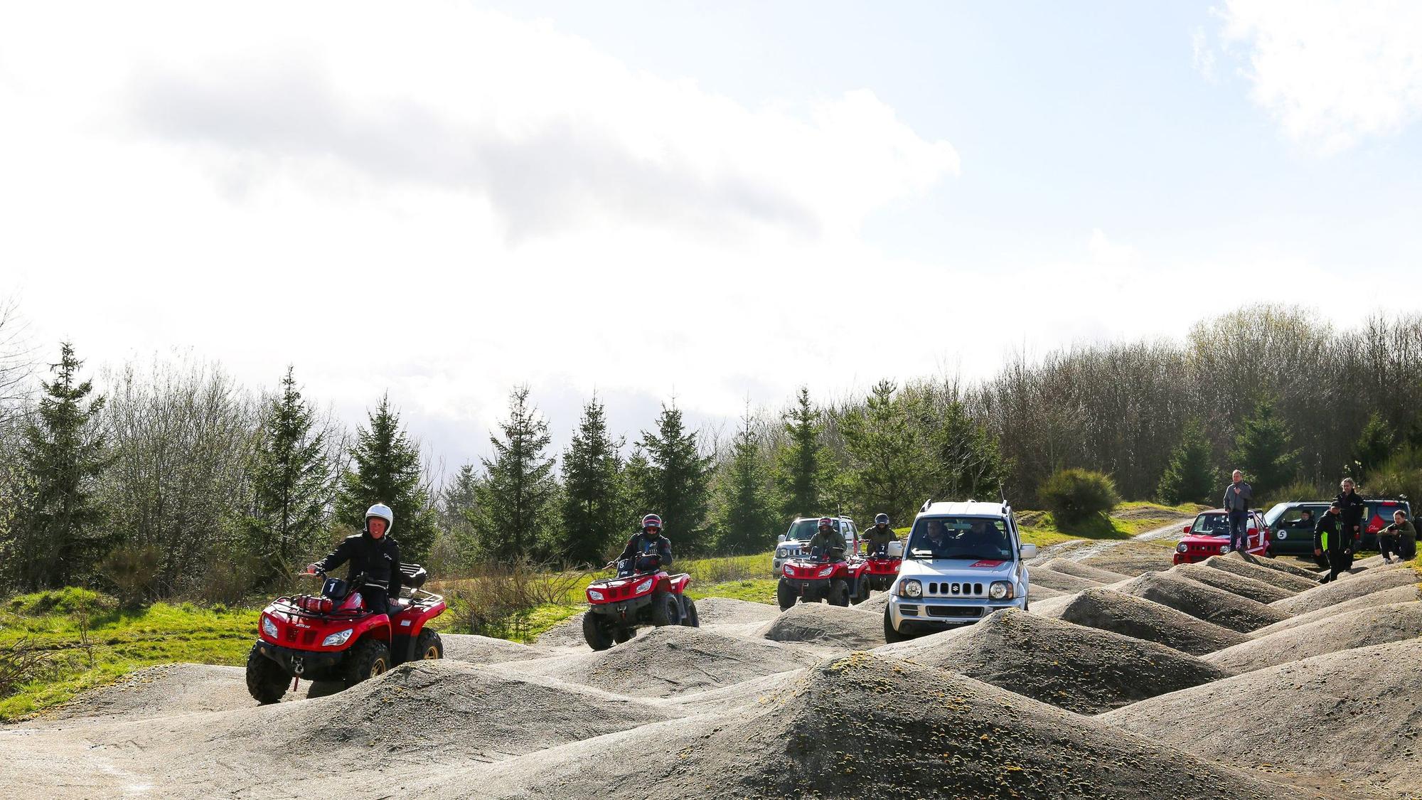 Vollgas auf der Offroad-Strecke am Nürburgring