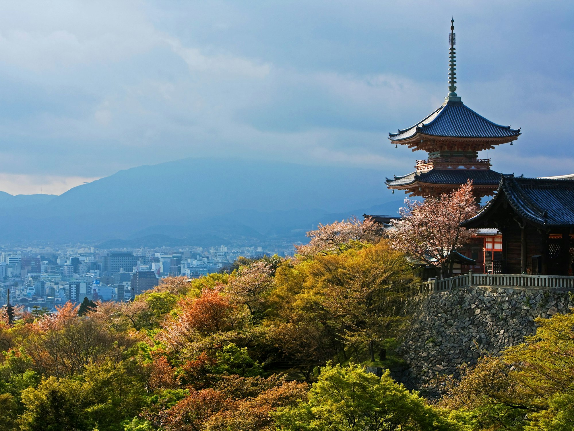 Präfektur Kyoto,
Kiyomizudera,
Tempel,
Japan.