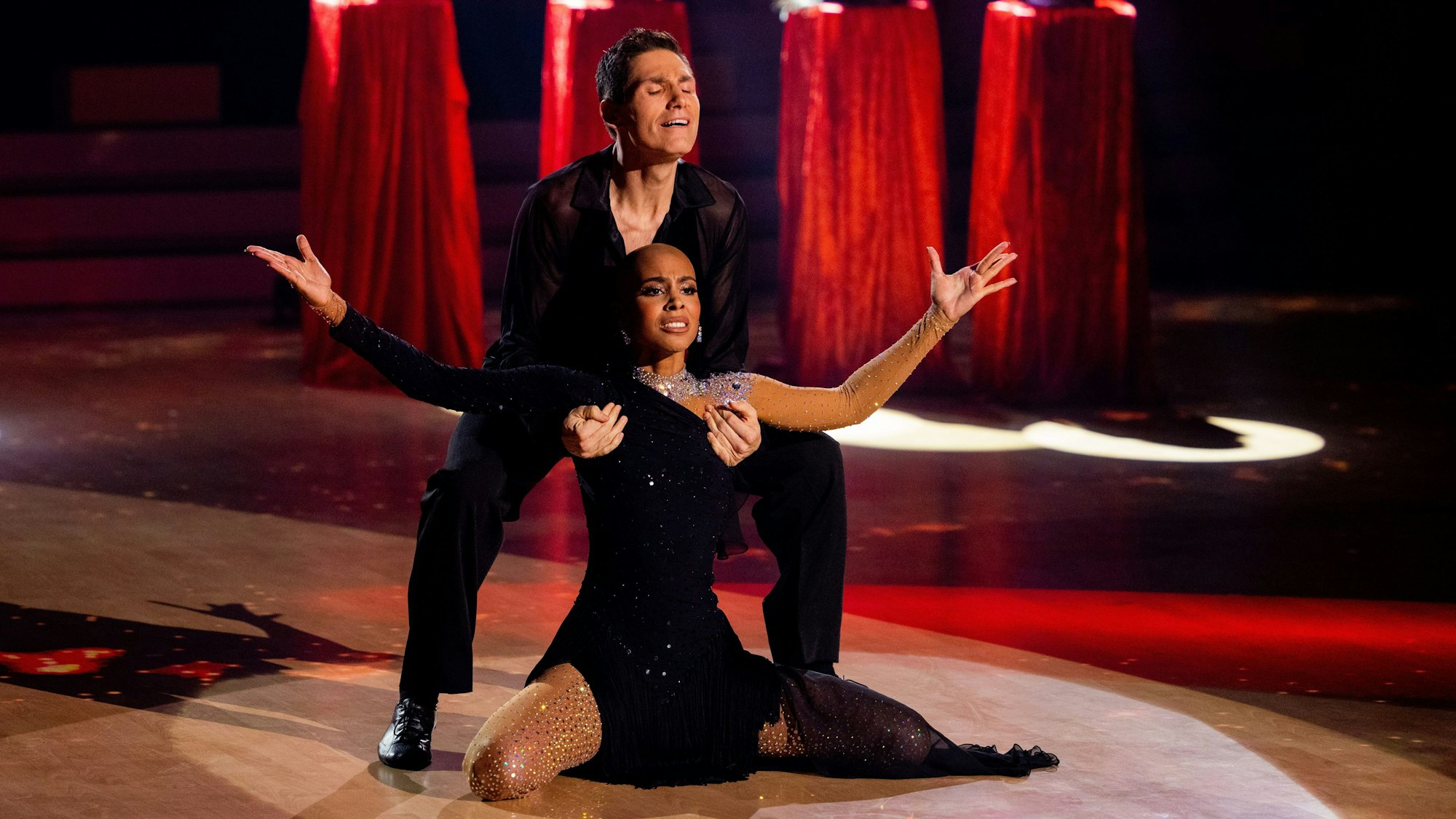 Sharon Battiste und Christian Polanc mussten am Freitag (28. April) nach Show 9 gehen.