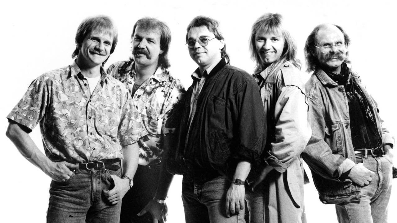 Die Paveier früher (v.l.): Klaus Lückerath, Detlef Vorholt, Micky Brühl, Hans-Ludwig "Bubi" Brühl und Bodo Schulz.