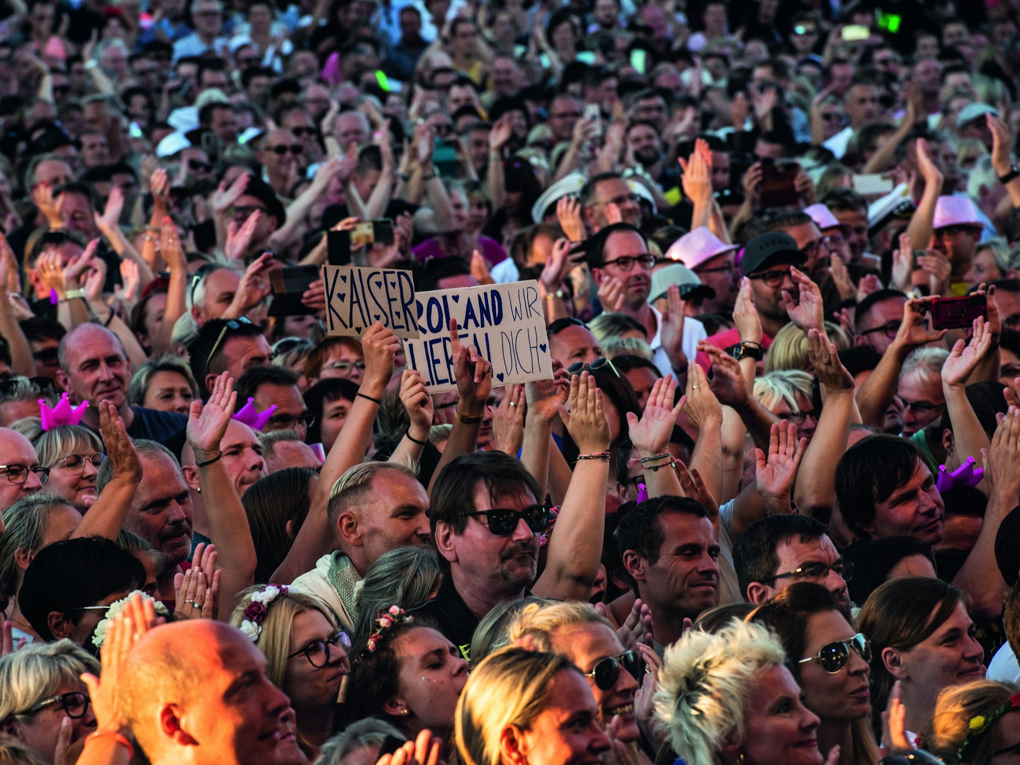 Die Kaisermania am 6. August 2022 in Dresden