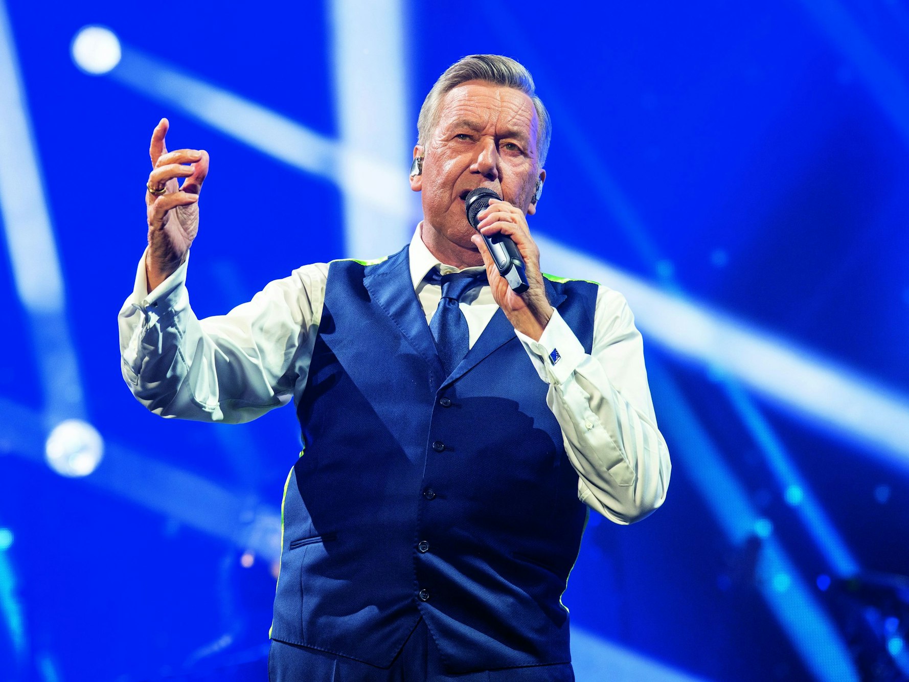 Roland Kaiser beim Konzert in Berlin am  11.11.2022