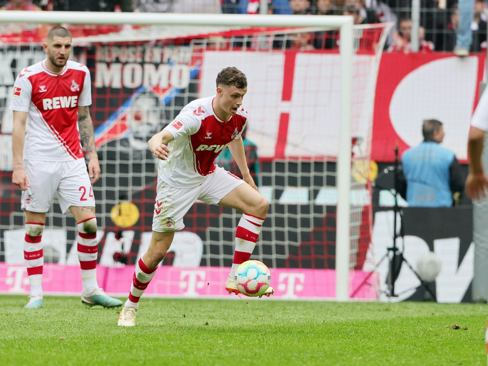 Eric Martel im Spiel gegen den SC Freiburg.