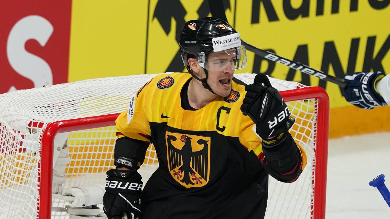 Deutschlands Moritz Müller in Aktion.
