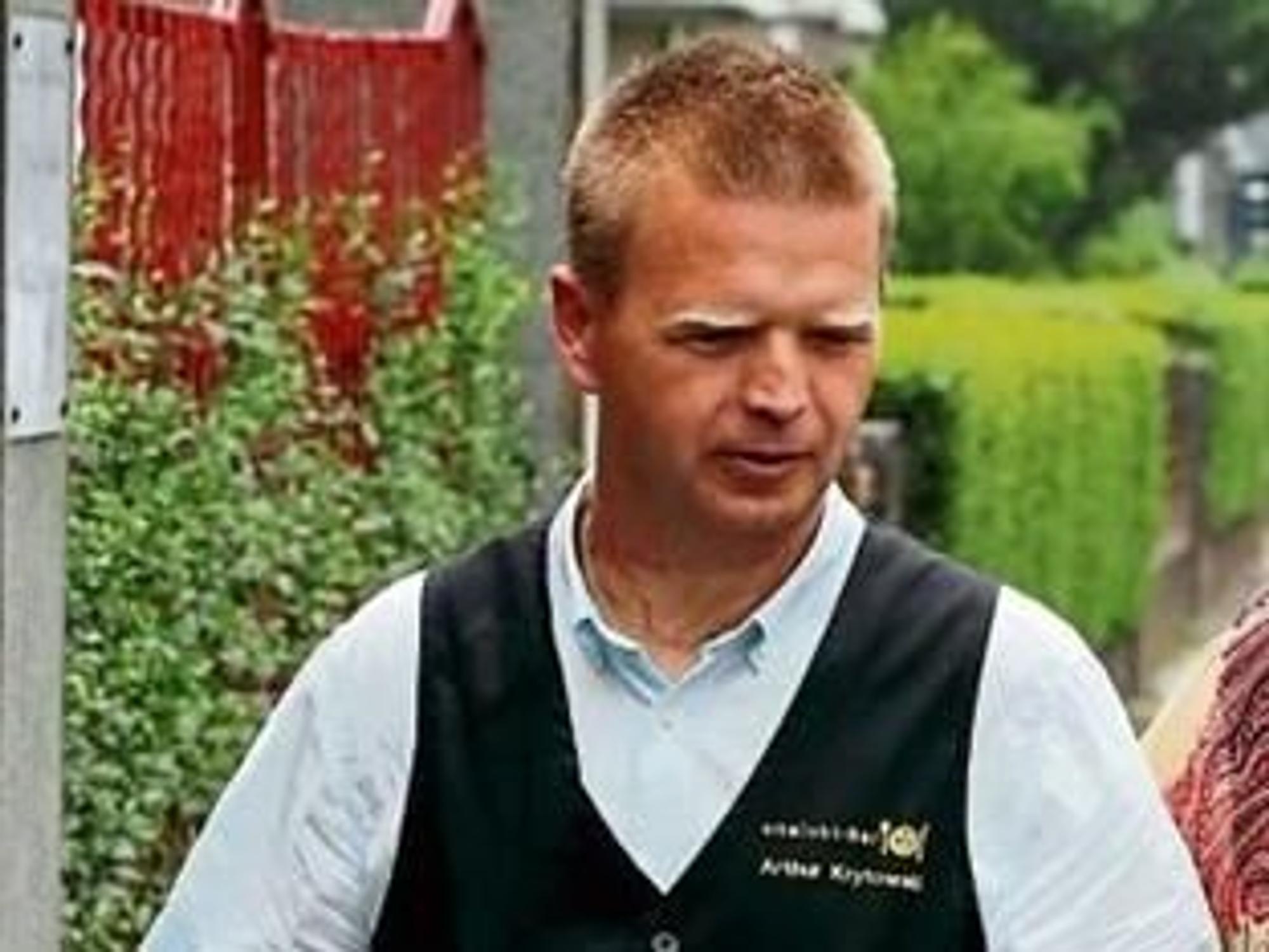 Kellner und Betriebsleiter Arthur Krytowski