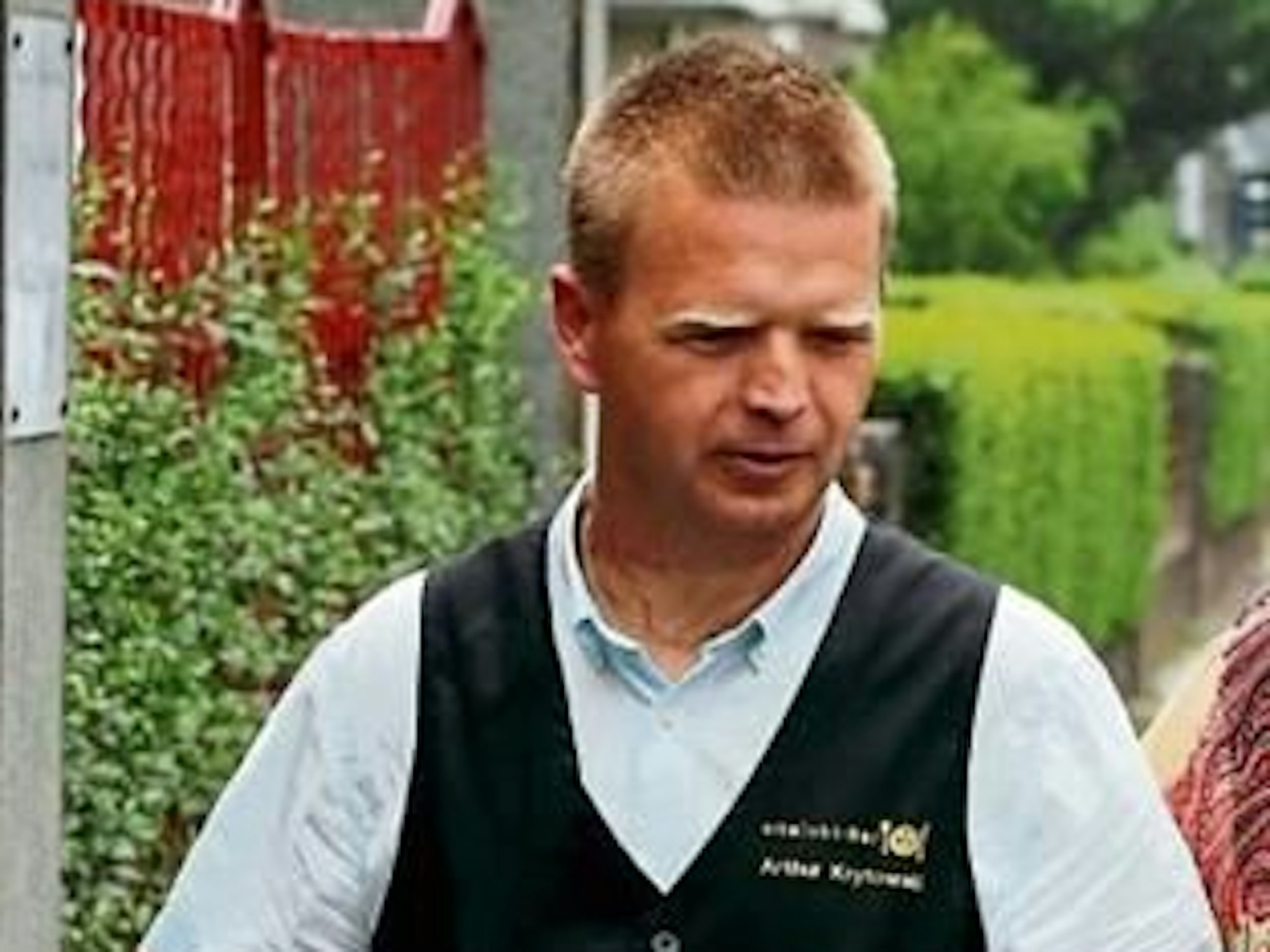 Kellner und Betriebsleiter Arthur Krytowski