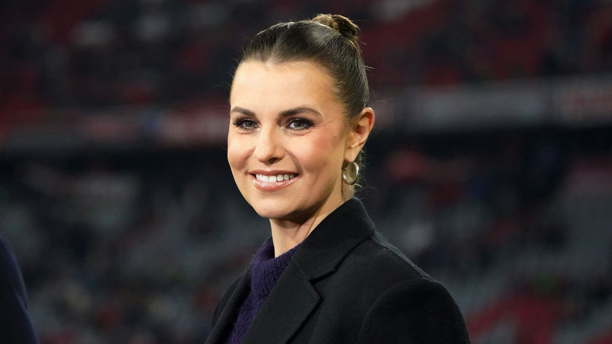 Laura Wontorra vor dem Rückspiel zwischen Bayern München und Manchester City.