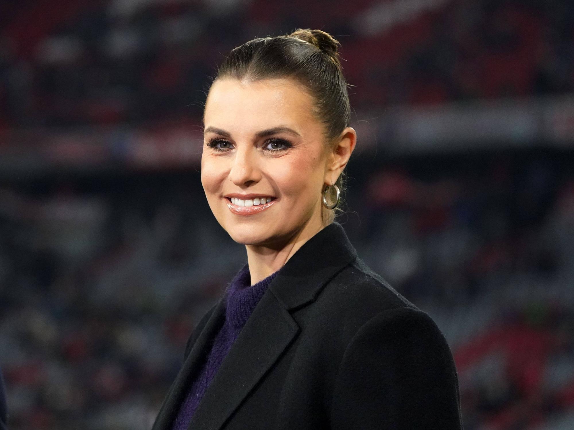 Laura Wontorra vor dem Champions-League-Viertelfinale zwischen Bayern München und Manchester City.