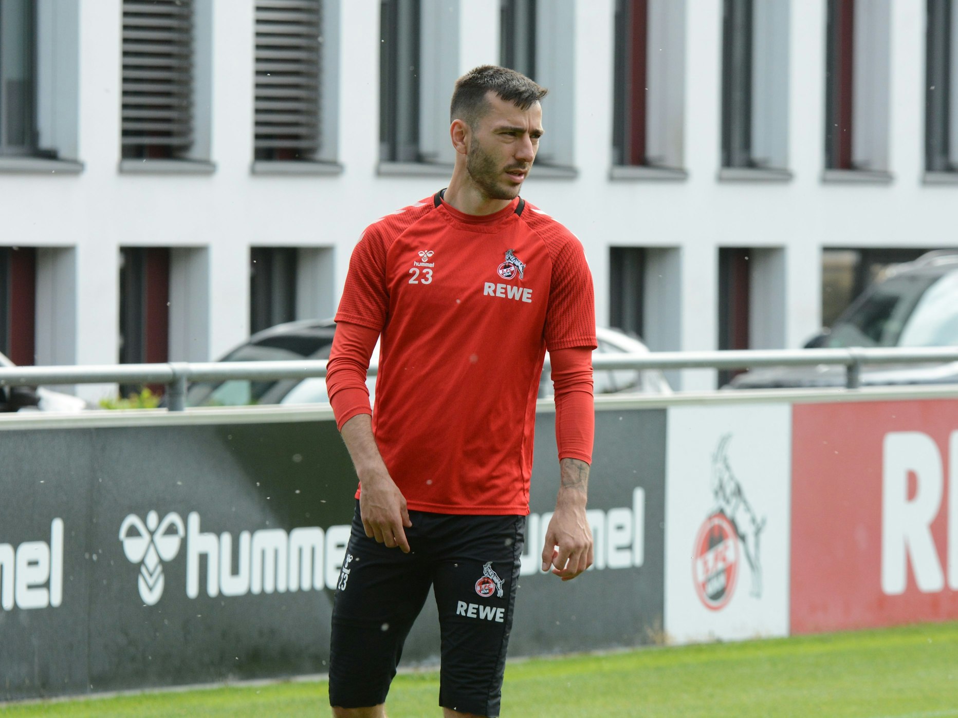 Sargis Adamyan nach dem FC-Anschwitzen am Freitag
