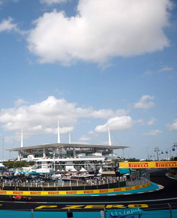 Die Formel 1 gastiert in Miami.