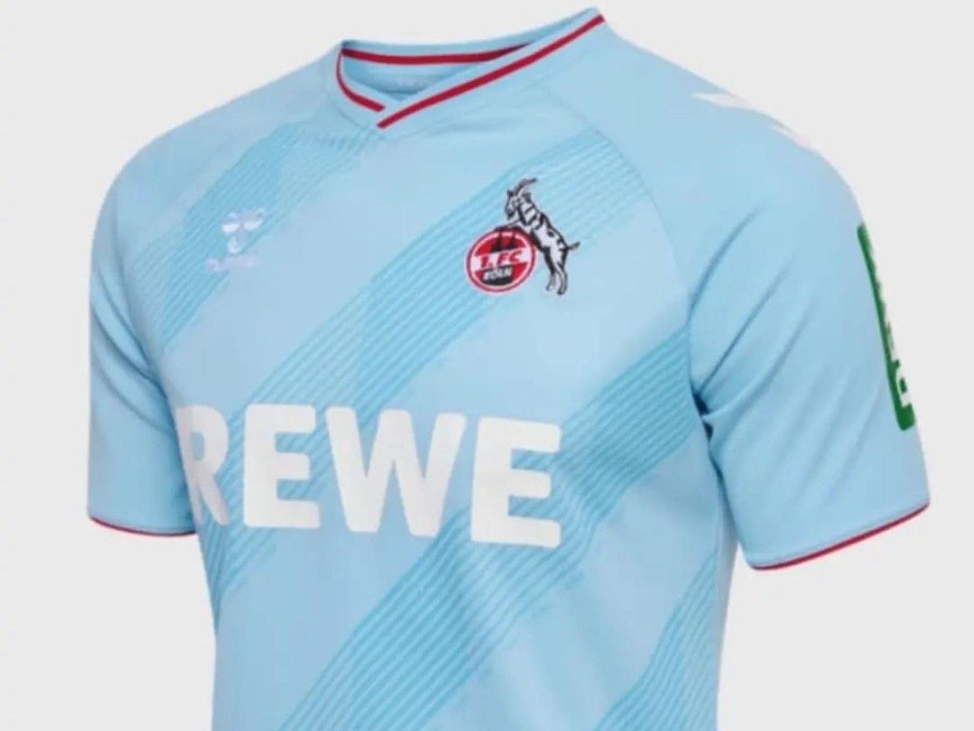 Das neue Ausweich-Trikot des 1. FC Köln für die Saison 2023/24