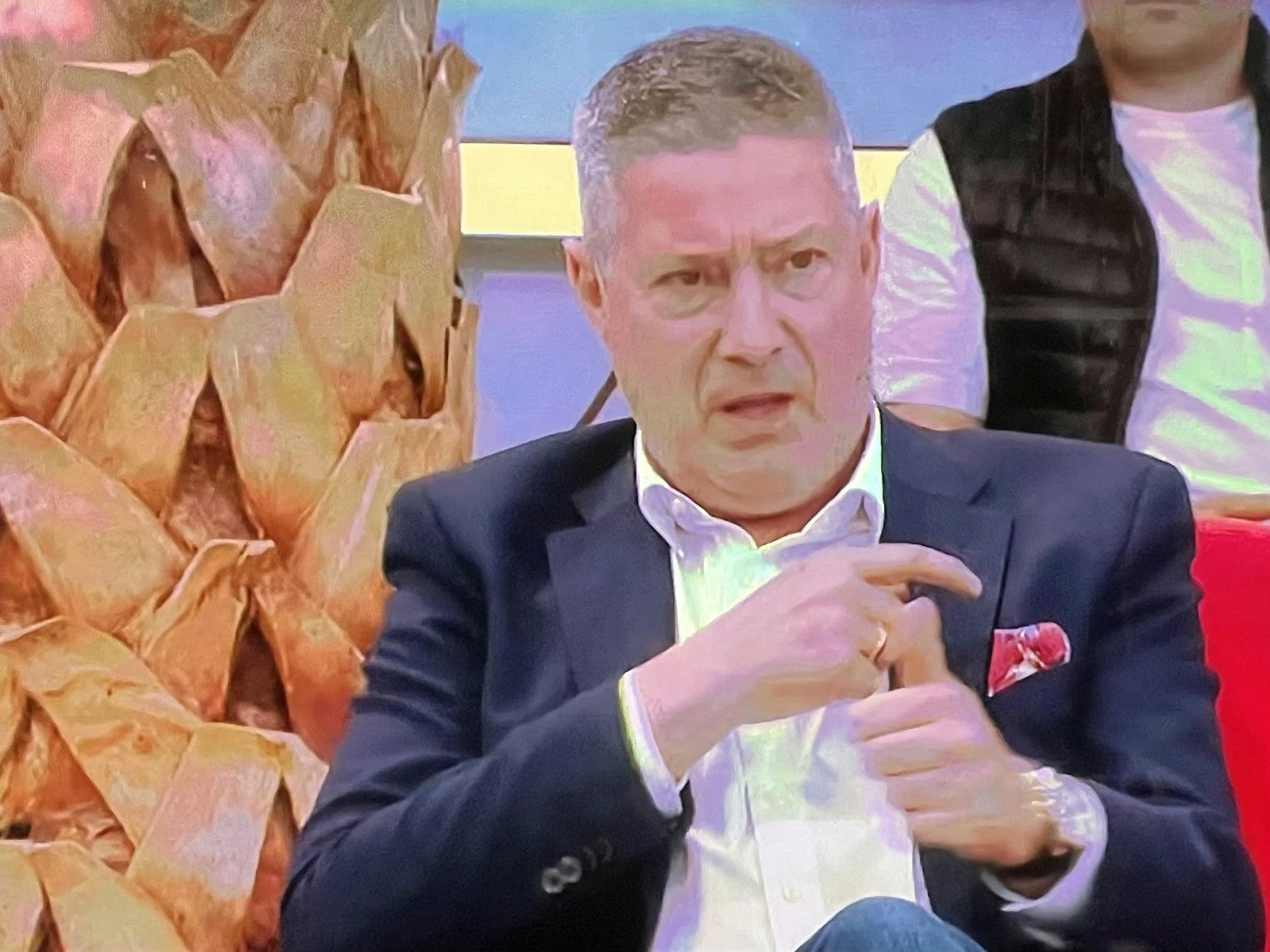 Joachim Llambi am Sonntag, 7. Mai 2023, zu Gast im Doppelpass bei Sport 1.