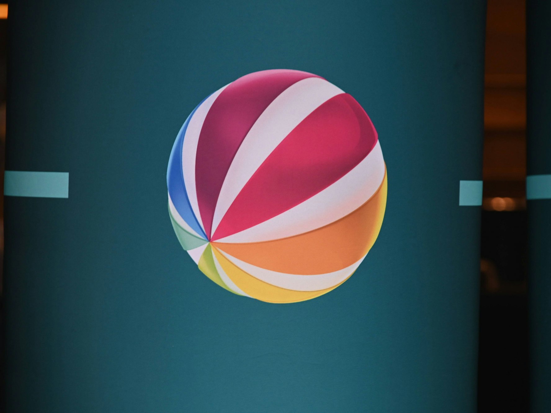 Das Senderlogo des privaten Sender SAT.1, 1984 gegründeter Privatsender in Deutschland.