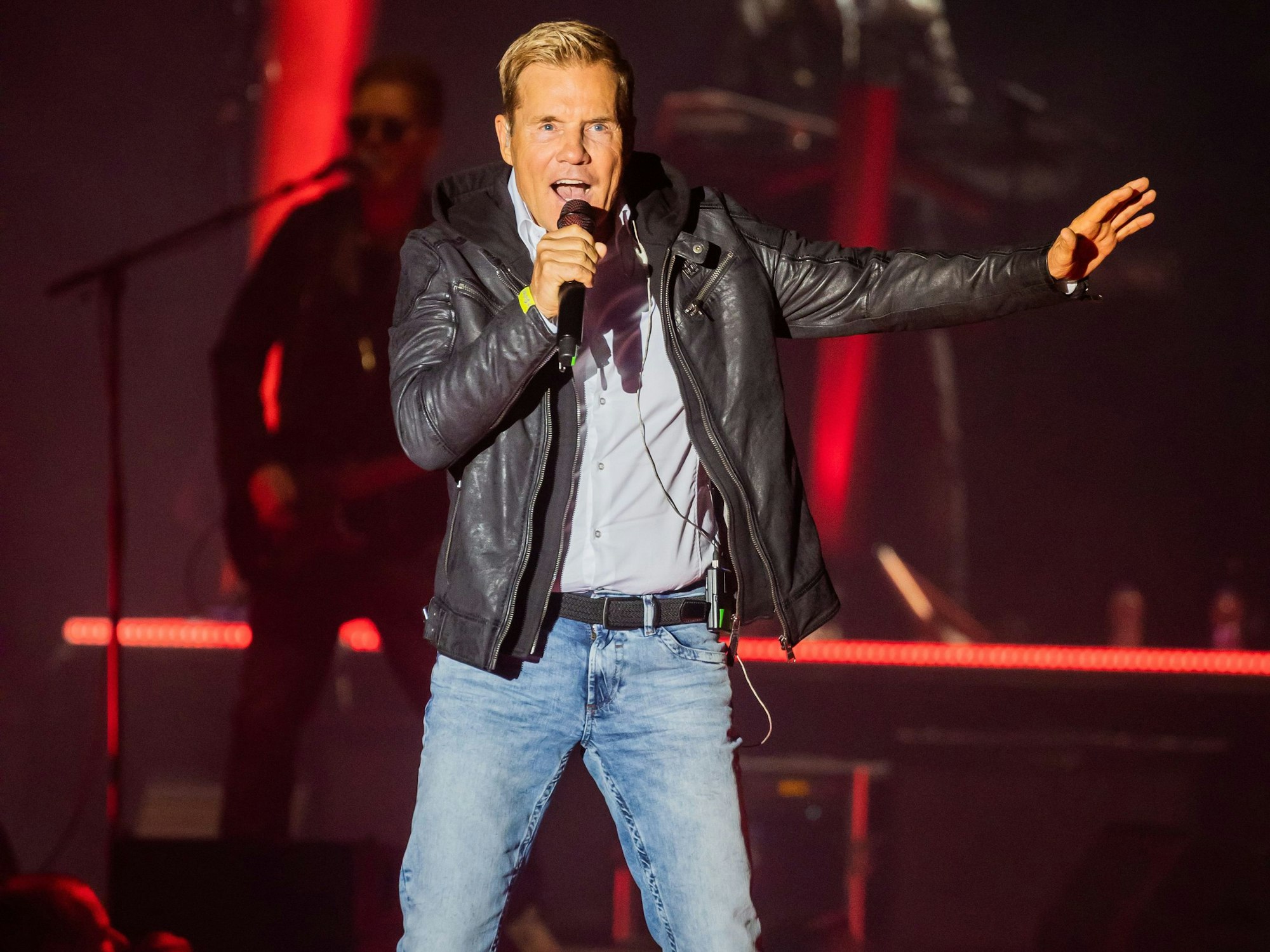 Dieter Bohlen tritt beim Auftaktkonzert zu seiner Comeback-Tour in der Max-Schmeling-Halle auf.