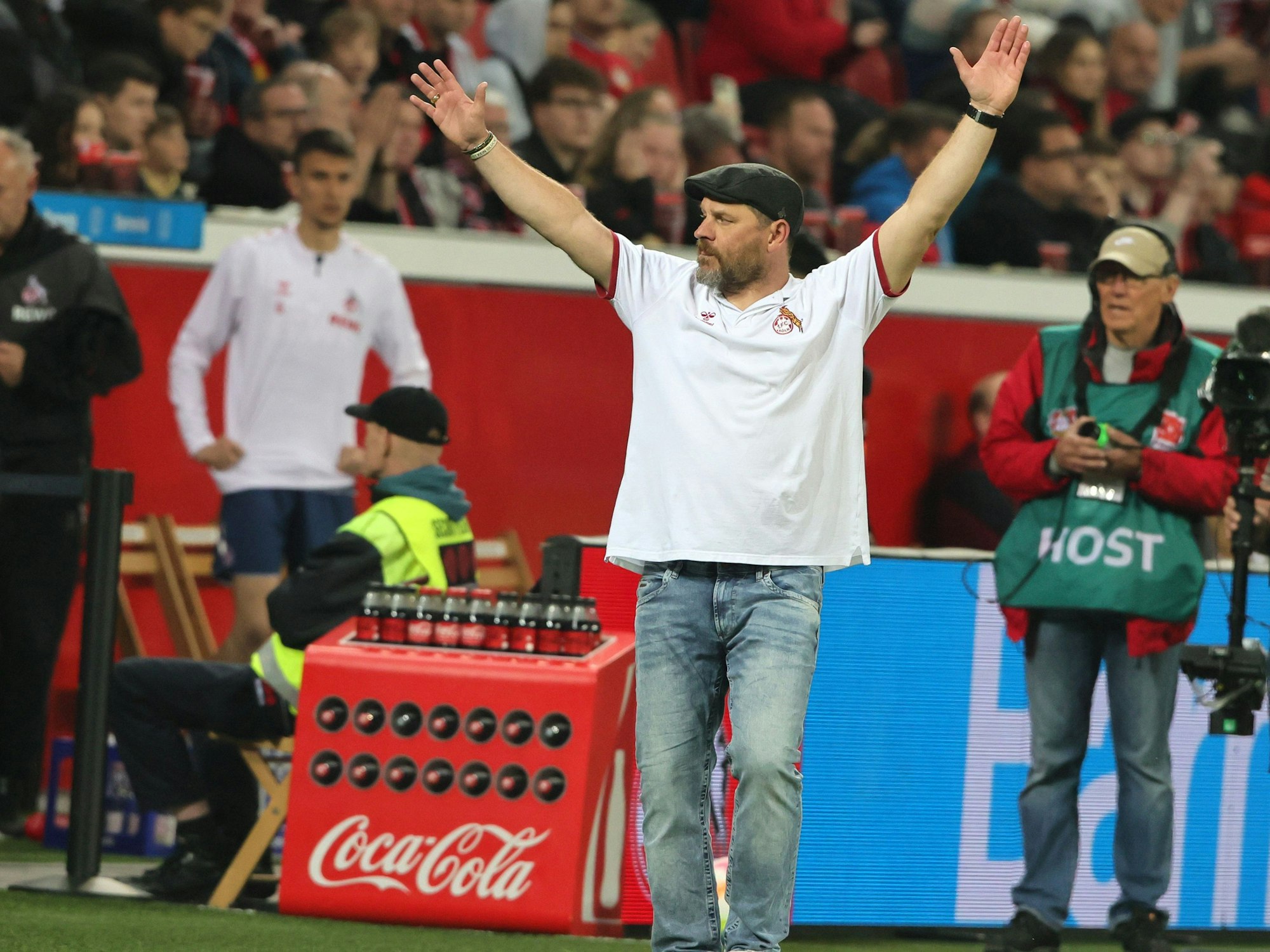 Bayer Leverkusen vs. 1.FC Köln, 31. Spieltag, 20.30 Uhr, Steffen Baumgart (1.FC Köln), 05.05.2023, Herbert Bucco