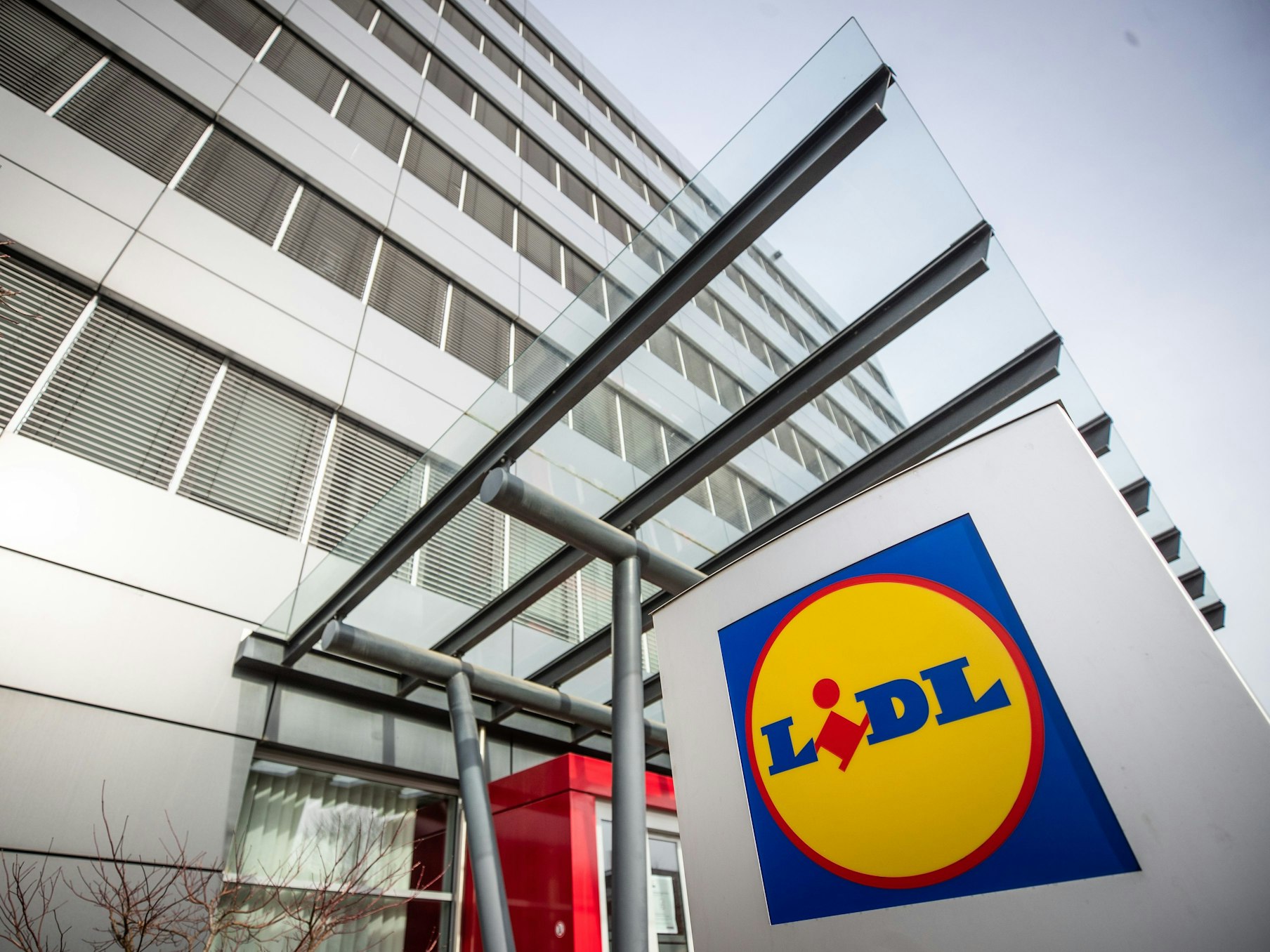 Blick auf die Lidl-Zentrale in Neckarsulm.