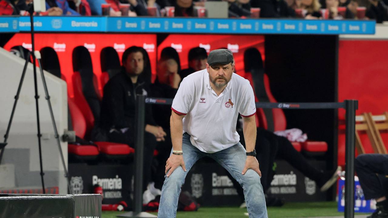 Steffen Baumgart steht beim 1. FC Köln an der Seitenlinie.