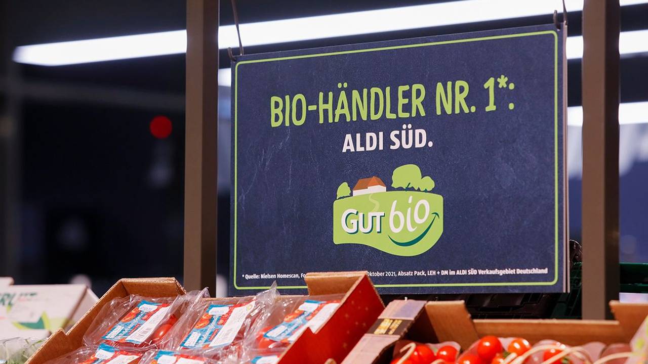 Bio-Händler Nr. 1 Aldi