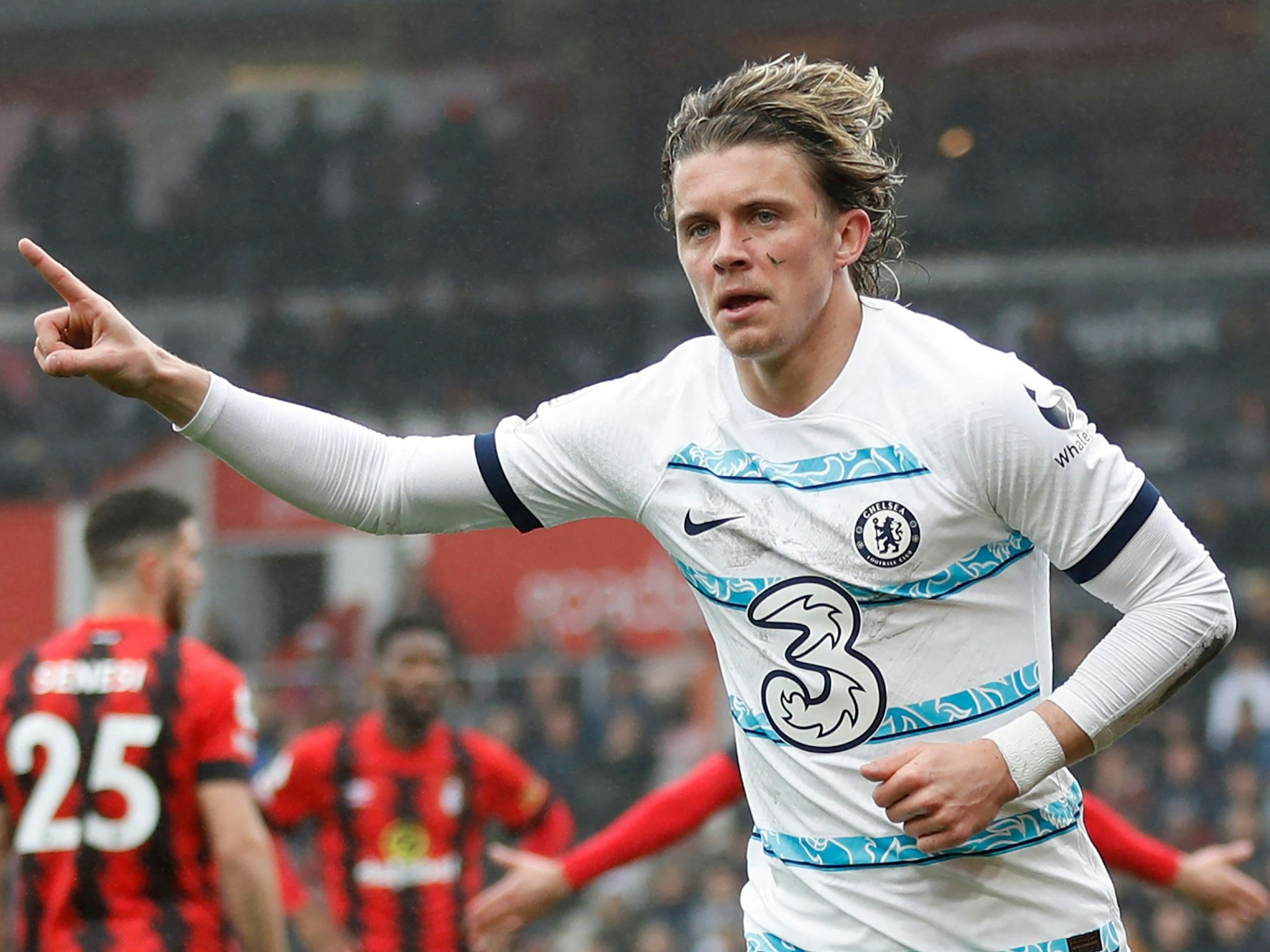 Chelseas Conor Gallagher jubelt nach einem Tor.