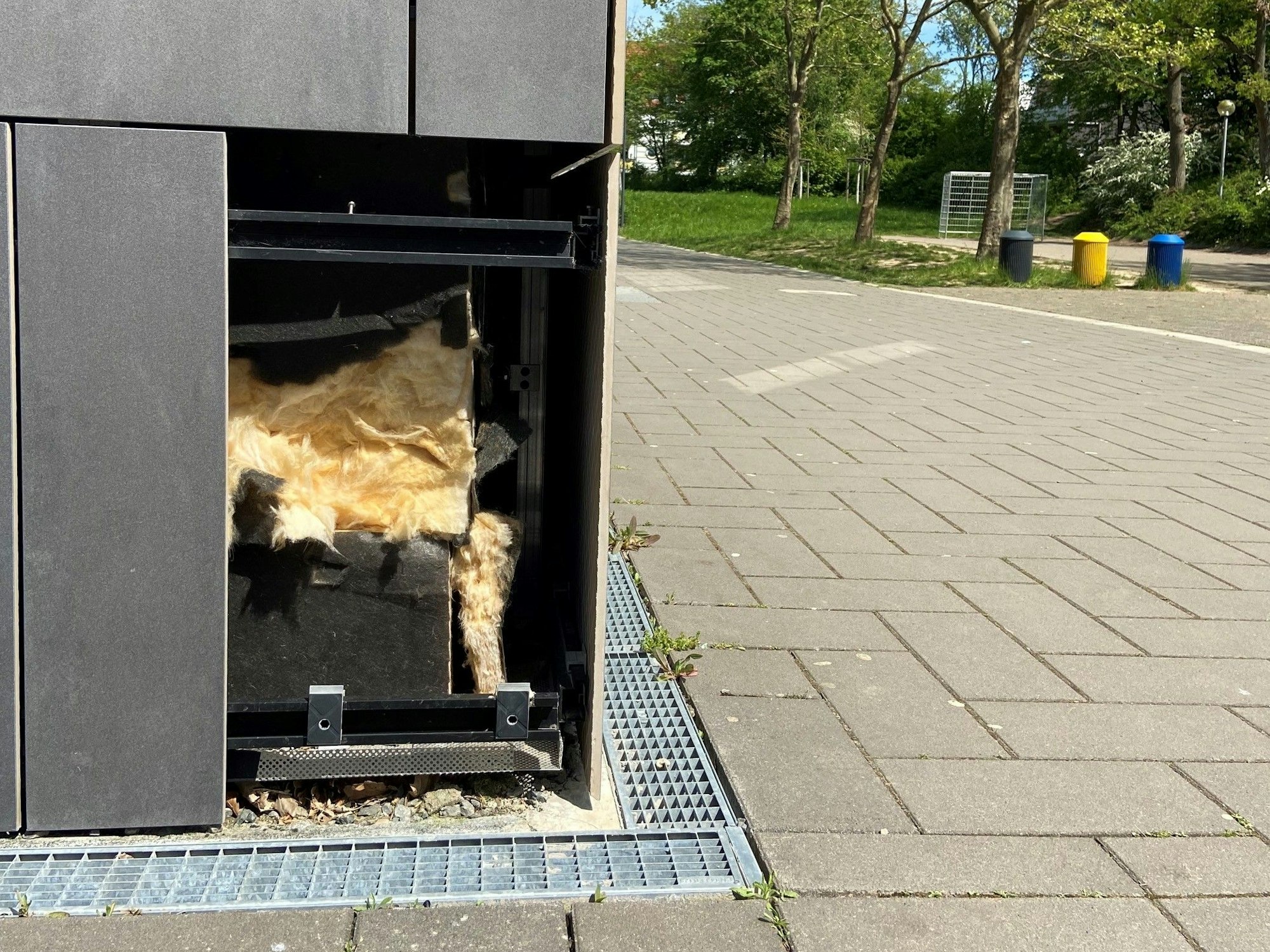 Der desolate Zustand im Heinrich-Mann-Gymnasium.