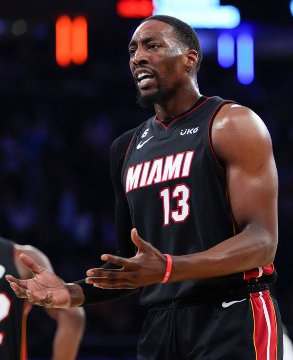 Bam Adebayo während eines Spiels.