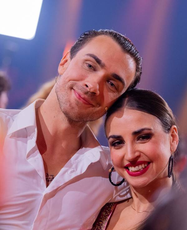 Timon Krause und Ekaterina Leonova haben ihre Köpfe zusammen gesteckt.