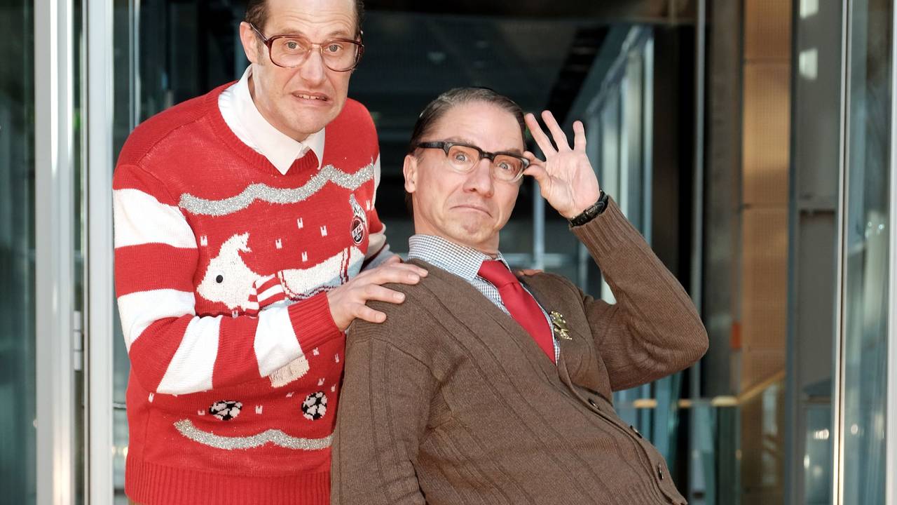 Das Karnevals-Duo Willi (Dirk Zimmer) und Ernst (Markus Kirschbaum).